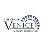 Logo of Grand Venice Mall by Bhasin Group, a premium real estate client in Noida served by our elevator company. Client of Perfection lift company that is best elevator company Delhi NCR
